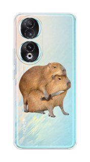 Чехол на Honor 90 "Капибара с ножом" Case Place