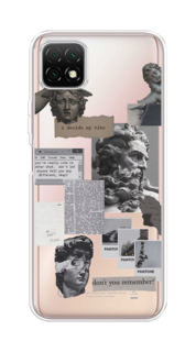 Чехол на Wiko T3 "Коллаж греческие скульптуры" Case Place