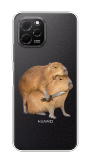 Чехол на HuaweI Nova Y61 "Капибара с ножом" Case Place