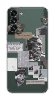Чехол на Samsung Galaxy S22 "Коллаж греческие скульптуры" Case Place