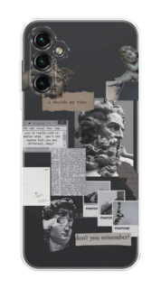 Чехол на Samsung Galaxy A14 4G "Коллаж греческие скульптуры" Case Place
