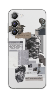 Чехол на Samsung Galaxy S23 Plus 5G "Коллаж греческие скульптуры" Case Place