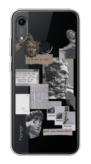 Чехол на Huawei Y6 2019/Y6s/Honor 8A "Коллаж греческие скульптуры" Case Place