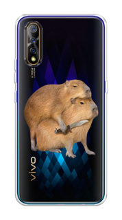 Чехол на Vivo iQOO Neo/V17 Neo "Капибара с ножом" Case Place