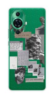 Чехол на Huawei Nova 11 Pro "Коллаж греческие скульптуры" Case Place