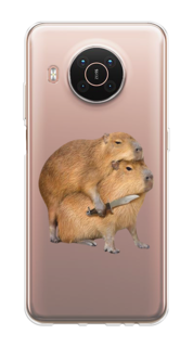 Чехол на Nokia X20/X10 "Капибара с ножом" Case Place