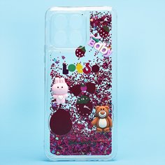 Чехол Huawei Honor X6 (VNE-LX1) силиконовый 3D игрушки <бордовый> Promise Mobile