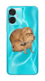 Чехол на Itel Vision 5 Plus "Капибара с ножом" Case Place