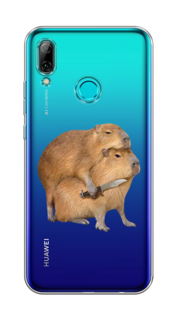 Чехол на Honor 10 Lite/Huawei P Smart 2019 "Капибара с ножом" Case Place