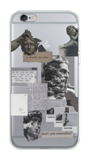 Чехол на Apple iPhone 6/6S "Коллаж греческие скульптуры" Case Place