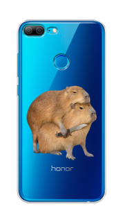 Чехол на Honor 9 Lite "Капибара с ножом" Case Place