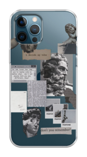 Чехол на Apple iPhone 12 Pro Max "Коллаж греческие скульптуры" Case Place
