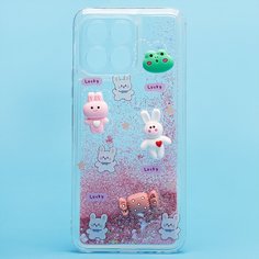 Чехол Huawei Honor X6 (VNE-LX1) силиконовый 3D игрушки <розовый> Promise Mobile