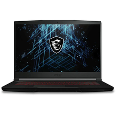 Ноутбук MSI GF63 Thin 11UCX-1609XRU i5 11260H, 16Gb, SSD256Gb, RTX 2050, DOS, черный