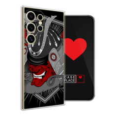 Чехол на Samsung Galaxy S24 Ultra "Красная маска самурая" Case Place