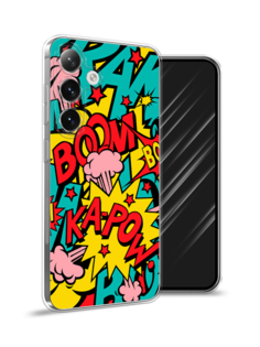 Чехол Awog на Samsung Galaxy S24 "Постер pop art"