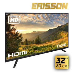 Телевизор Erisson D-LED Slim 32LES801T2, 32"(80см), HD
