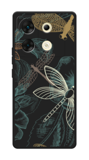 Чехол Awog на Infinix Zero 30 5G "Тени стрекоз"