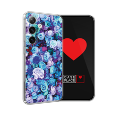 Чехол на Samsung Galaxy S24 "Цветочный ковер" Case Place