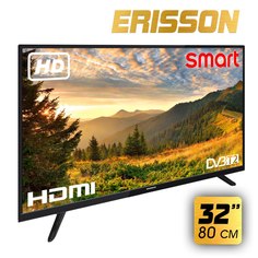 Телевизор Erisson D-LED Slim 32LES901T2SM, 32"(80см), HD