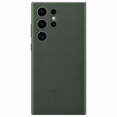Чехол Leather Case для Galaxy S23 Ultra Green Samsung