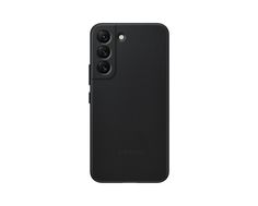 Чехол Samsung Leather Cover S22 черный (EF-VS901)