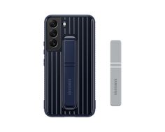 Чехол Samsung Protective Standing Cover S22 т.-синий (EF-RS901)