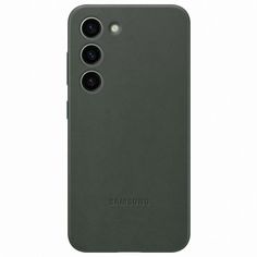 Чехол Leather Case для Galaxy S23 Green Samsung