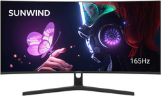 Монитор SunWind SM-34QV401 34" Black