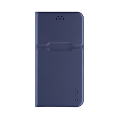 Чехол для смартфона c функцией подставки Case Universal 6,5-7,1" L, темно-синий, Deppa