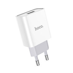 Сетевое зарядное устройство Hoco HC-27947 C81A Lightning 1m/ 1 USB/ Выход: 10.5W/ White