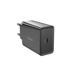 Сетевое зарядное устройство Baseus Speed Mini Quick Charger Type-C 20W (EU) Black No Brand