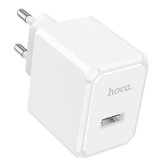 Сетевое зарядное устройство Hoco 1xUSB 2.1 А белый