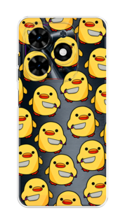 Чехол на Tecno Spark 20C "Утка с ножом" Case Place