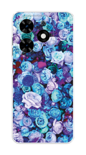 Чехол на Tecno Spark Go 2024 "Цветочный ковер" Case Place
