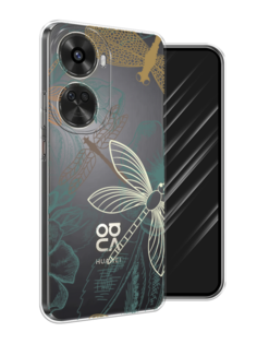 Чехол Awog на Huawei Nova 11 SE "Тени стрекоз"