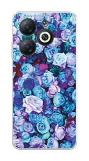 Чехол на Infinix Smart 8 "Цветочный ковер" Case Place
