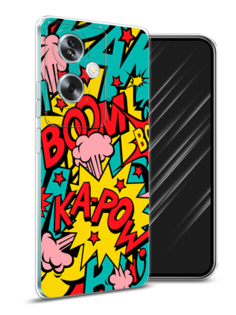 Чехол Awog на Oppo A79 5G "Постер pop art"