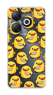 Чехол на Infinix Smart 8 "Утка с ножом" Case Place