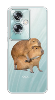 Чехол на Oppo A79 5G "Капибара с ножом" Case Place