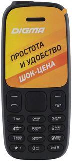 Мобильный телефон Digma A106 Linx 32Mb черный моноблок 1Sim 1.44" 98x68 GSM900/1800