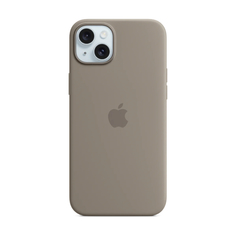 Чехол Apple для iPhone 15 Plus, Silicone, MagSafe, Clay, 1 шт.