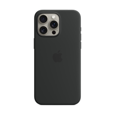 Чехол Apple для iPhone 15 Pro Max, Silicone, MagSafe, Black, 1 шт.
