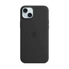 Чехол Apple для iPhone 15 Plus, Silicone, MagSafe, Black, 1 шт.