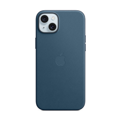 Чехол Apple для iPhone 15 Plus, FineWoven, MagSafe, Pacific Blue, 1 шт.