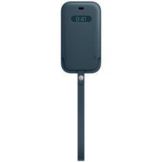 Чехол-футляр Apple Leather Sleeve with MagSafe для iPhone 12 mini «Балтийский синий»