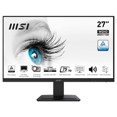 27" Монитор MSI PRO 27" VA черный MP273QV черный 75Hz 2560x1440 VA