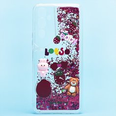 Чехол Tecno Pova Neo 2 (LG6n) силиконовый 3D игрушки <бордовый> Promise Mobile