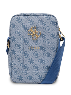 Сумка Guess для планшетов 8" 4G Bag with Big metal logo Blue