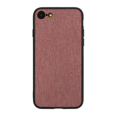 Чехол для Apple iPhone SE (2020)/7/8, розовый, Textile, Deppa 900118